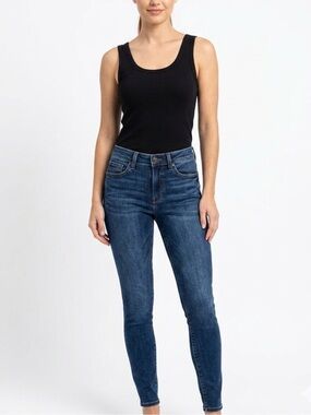 Judy Blue Dark Wash Mid Rise Jean
